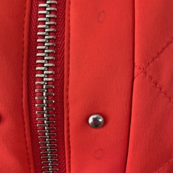 VINTAGE Y2K Spyder Xtl 10000 Ski Snowboard Winter Jacket Coat Coral Orange Sz 8 - Picture 16 of 16